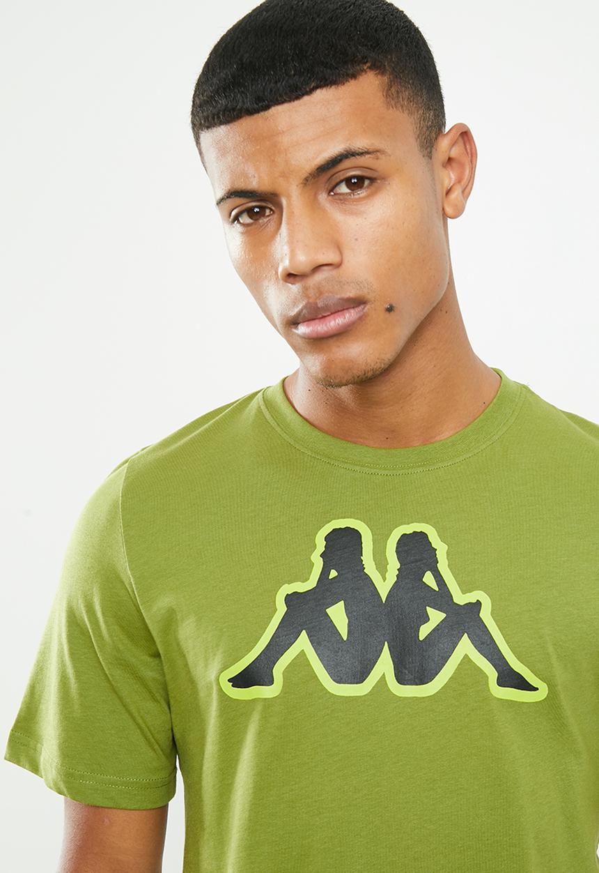 KAPPA - Logo Zobi tee - khaki green
