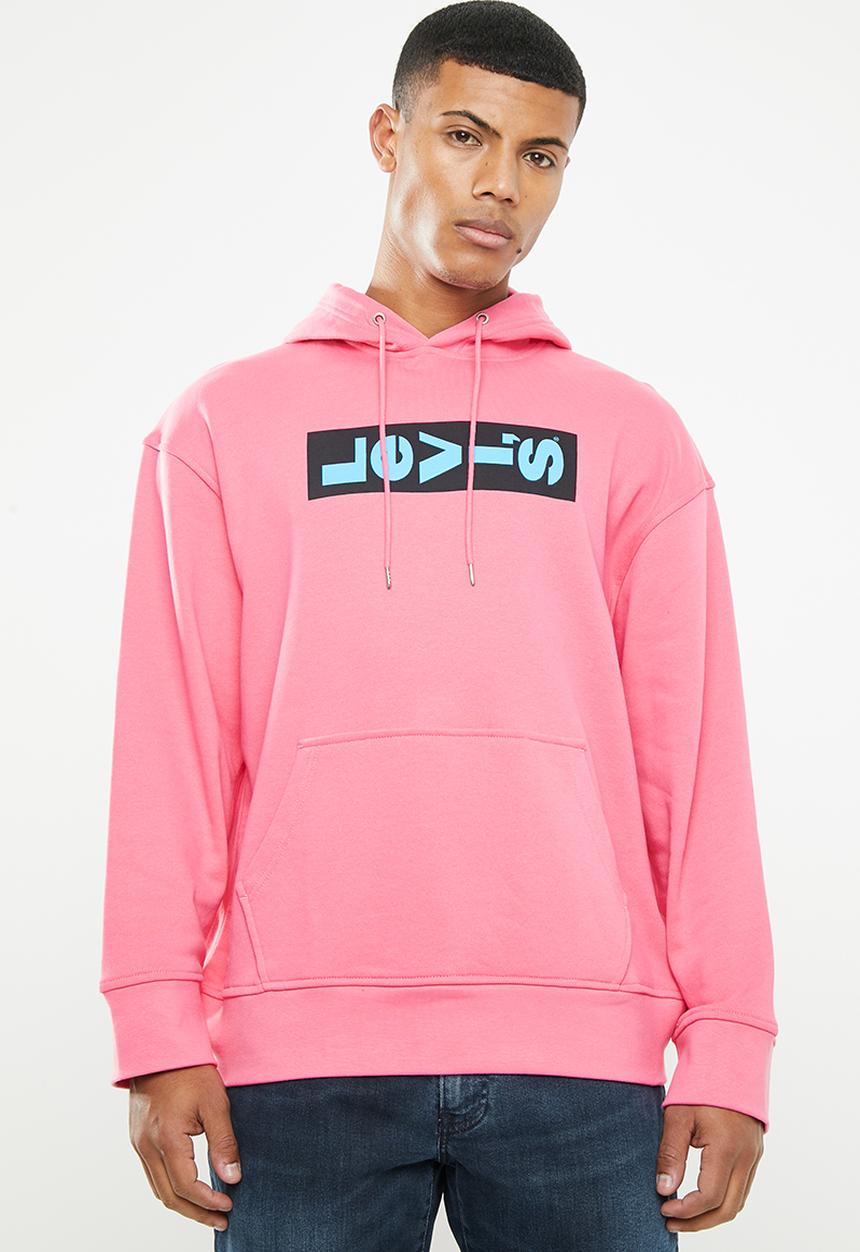 Levi’s® - Oversized graphic hoodie boxtab po - pink