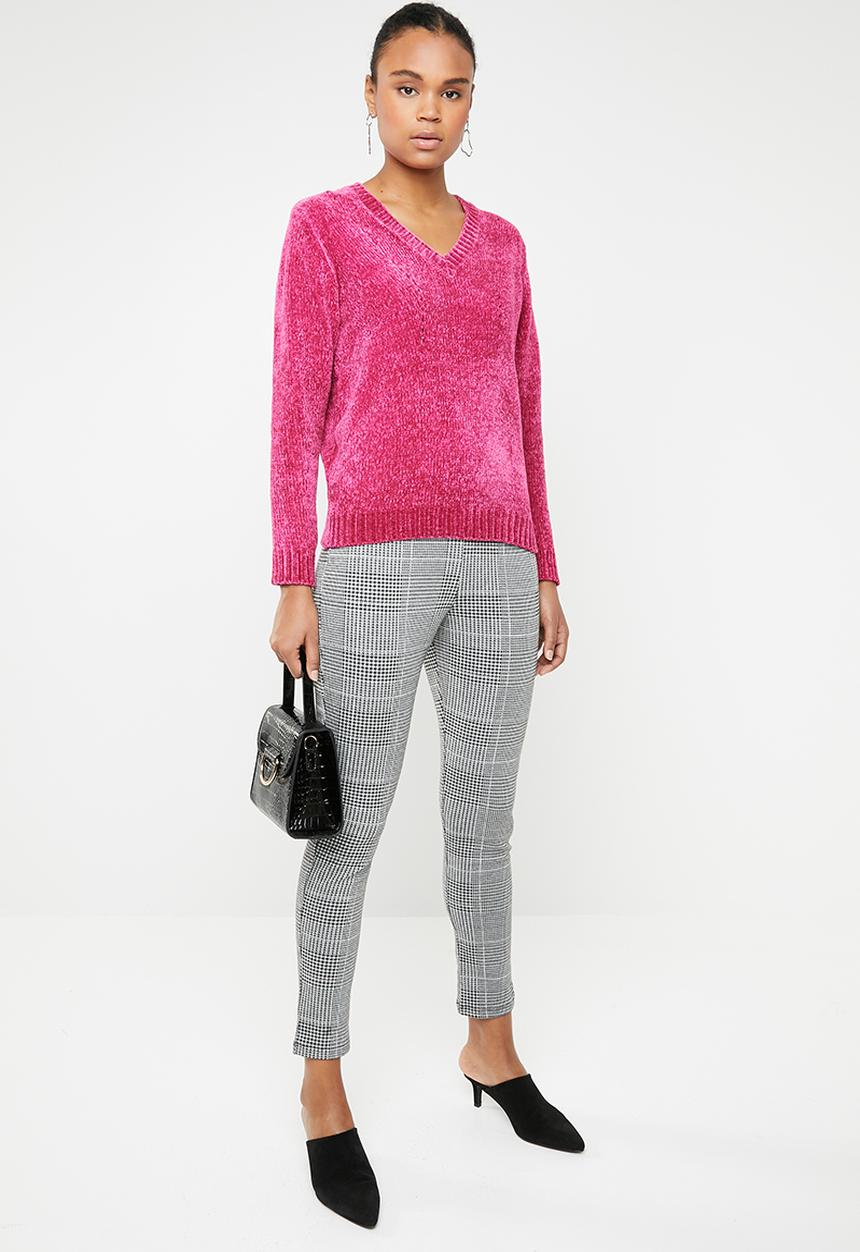 Jacqueline de Yong - Long sleeve pullover - pink