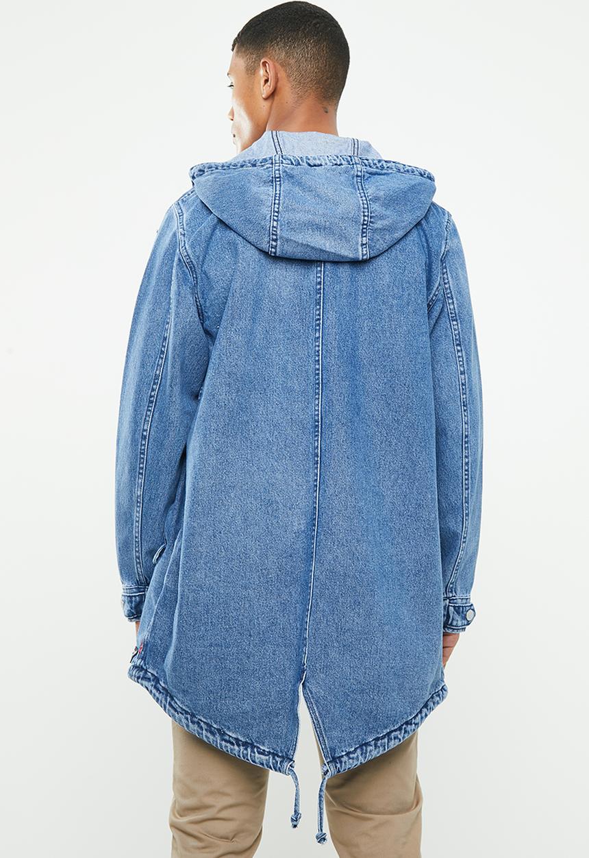 Levi’s® - LW fishtail parka - blue