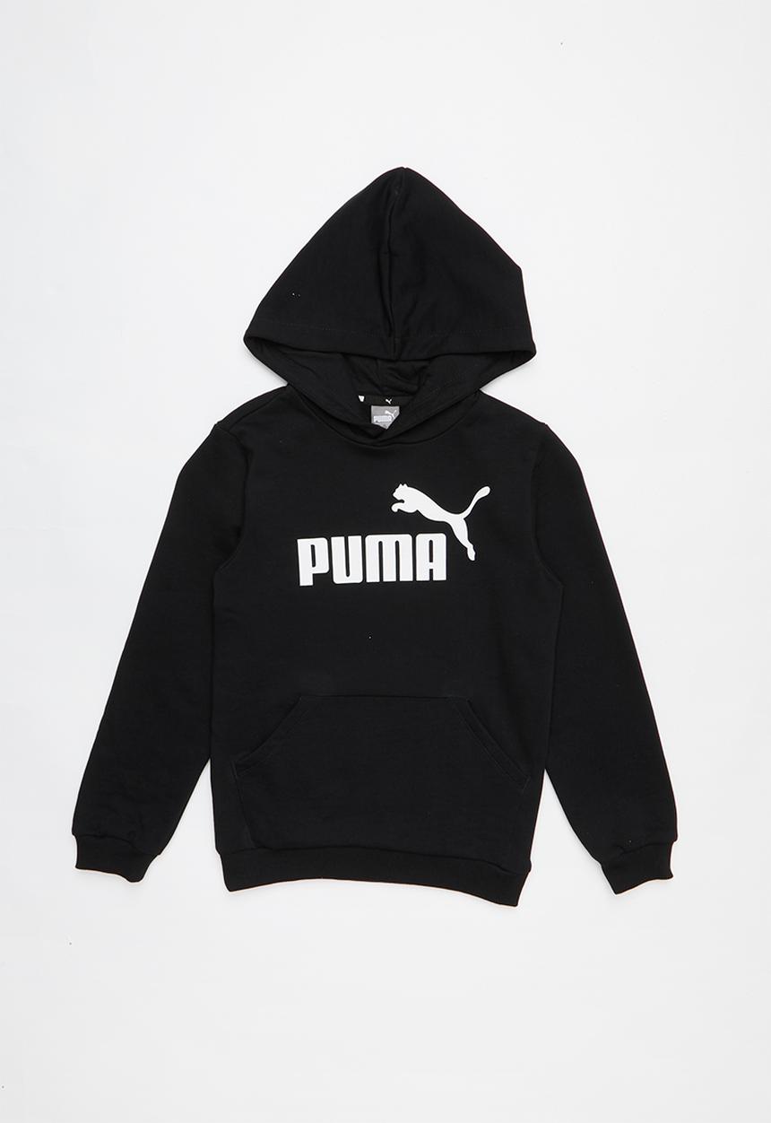 PUMA - ESS logo hoodie  - black