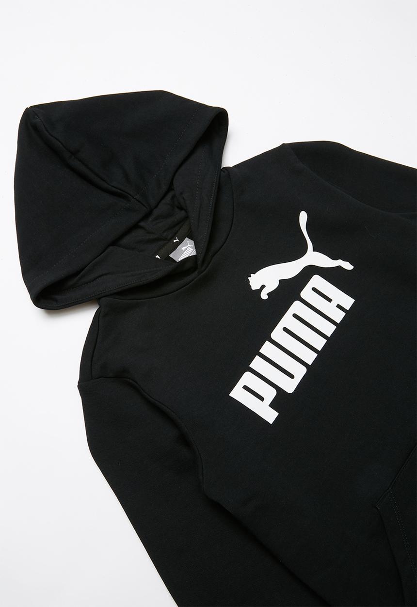 PUMA - ESS logo hoodie  - black