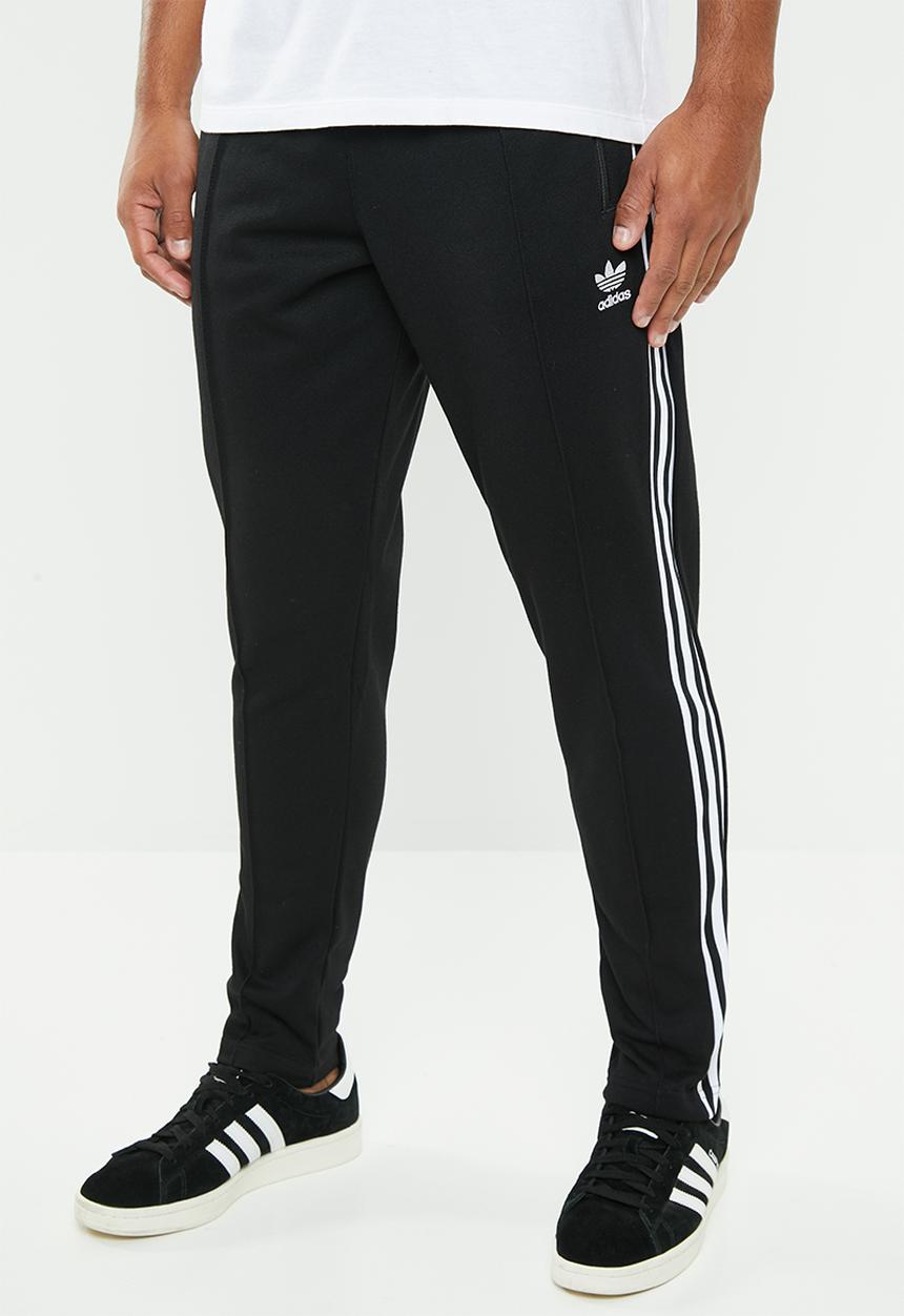 adidas Originals - Beckenbauer track pants - black & white
