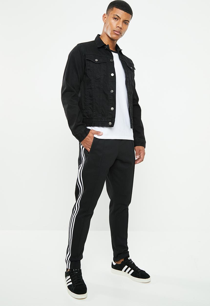 adidas Originals - Beckenbauer track pants - black & white