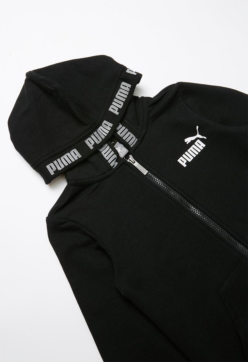 PUMA - Amplified hooded jacket - black
