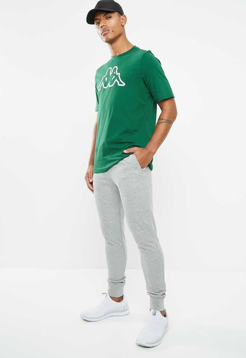 KAPPA - Logo cromen tee - green