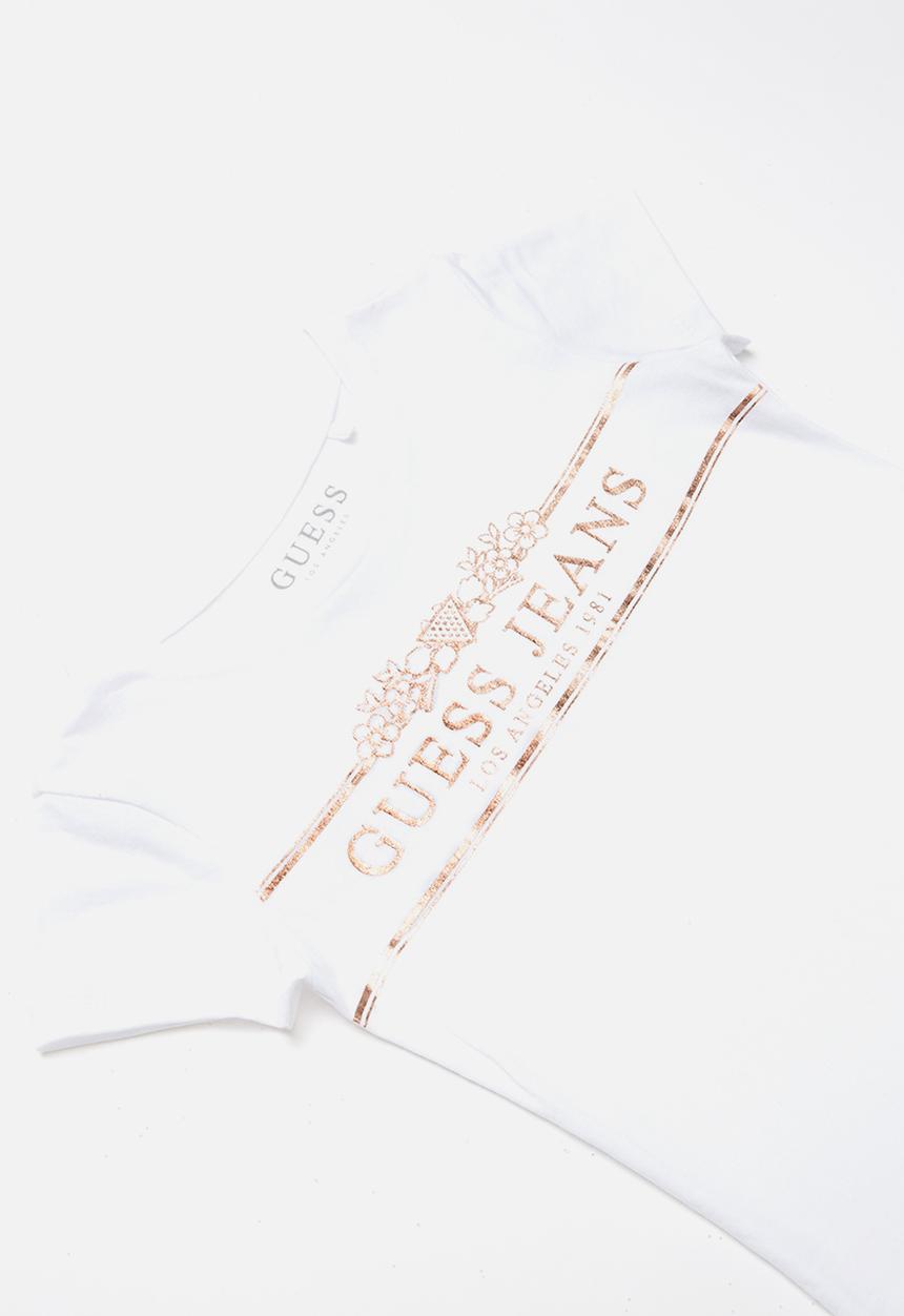 GUESS - Short sleeve royals tee - white 