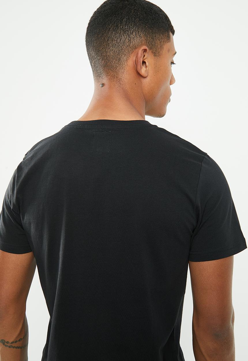 KAPPA - Authentic estessi slim tee - black