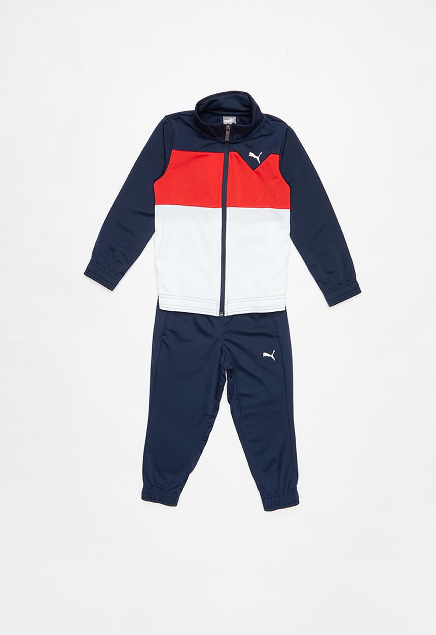 PUMA - Kids tricot suit - navy