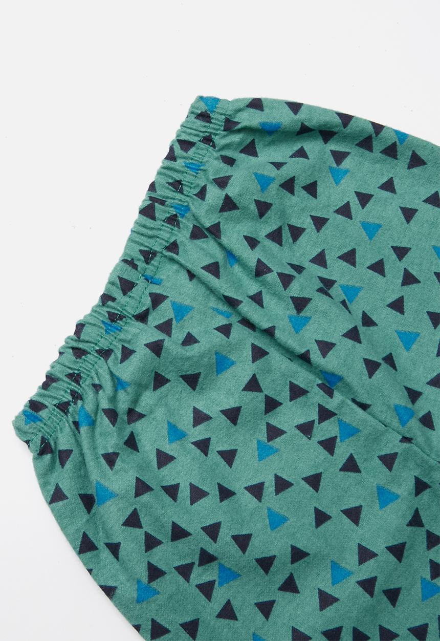 Pop Candy - Flannel triangles pyjamas - grey