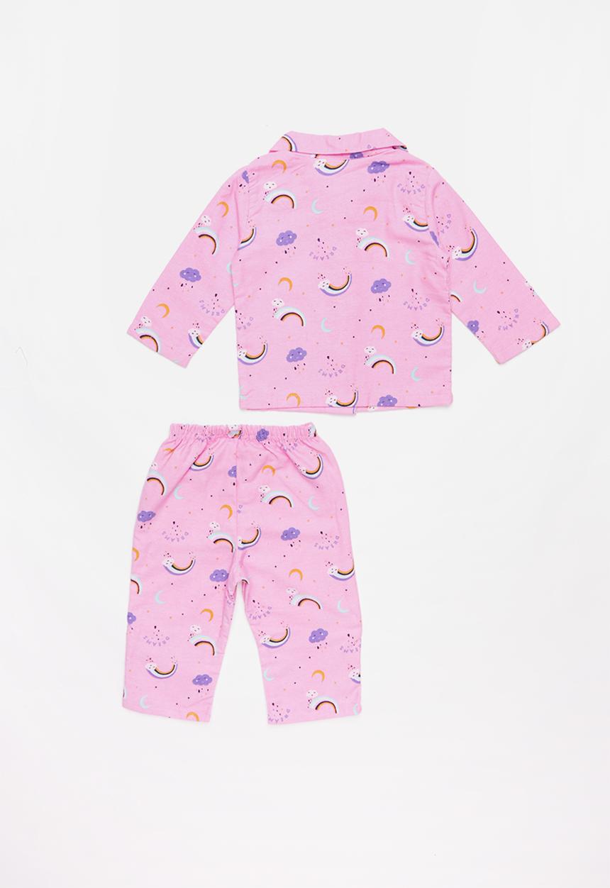 Pop Candy - Full flannel pyjamas - purple