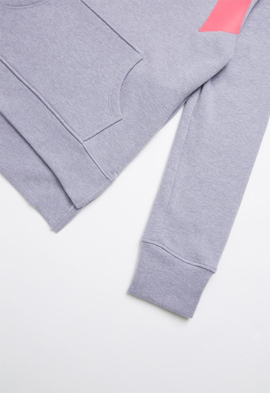Under Armour - Rival hoodie - purple & pink