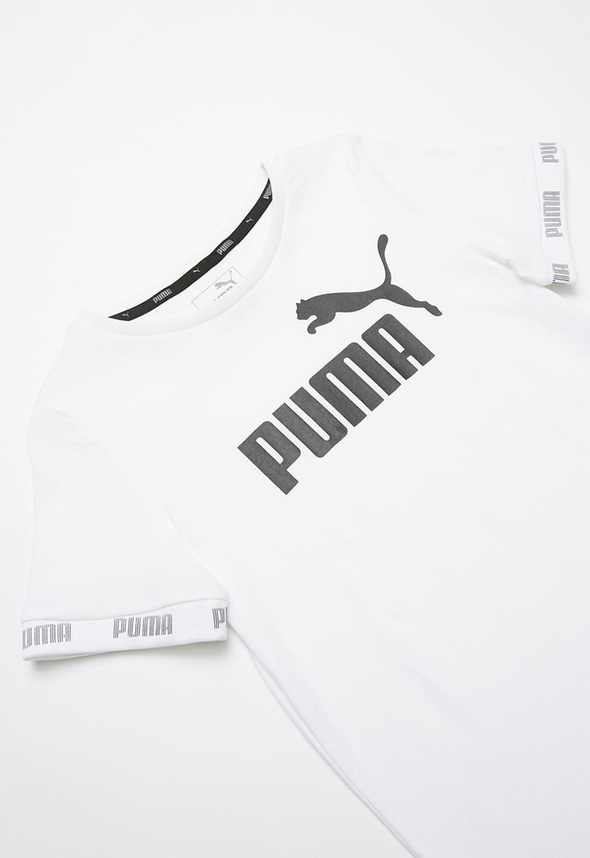 PUMA - Amplified tee - white