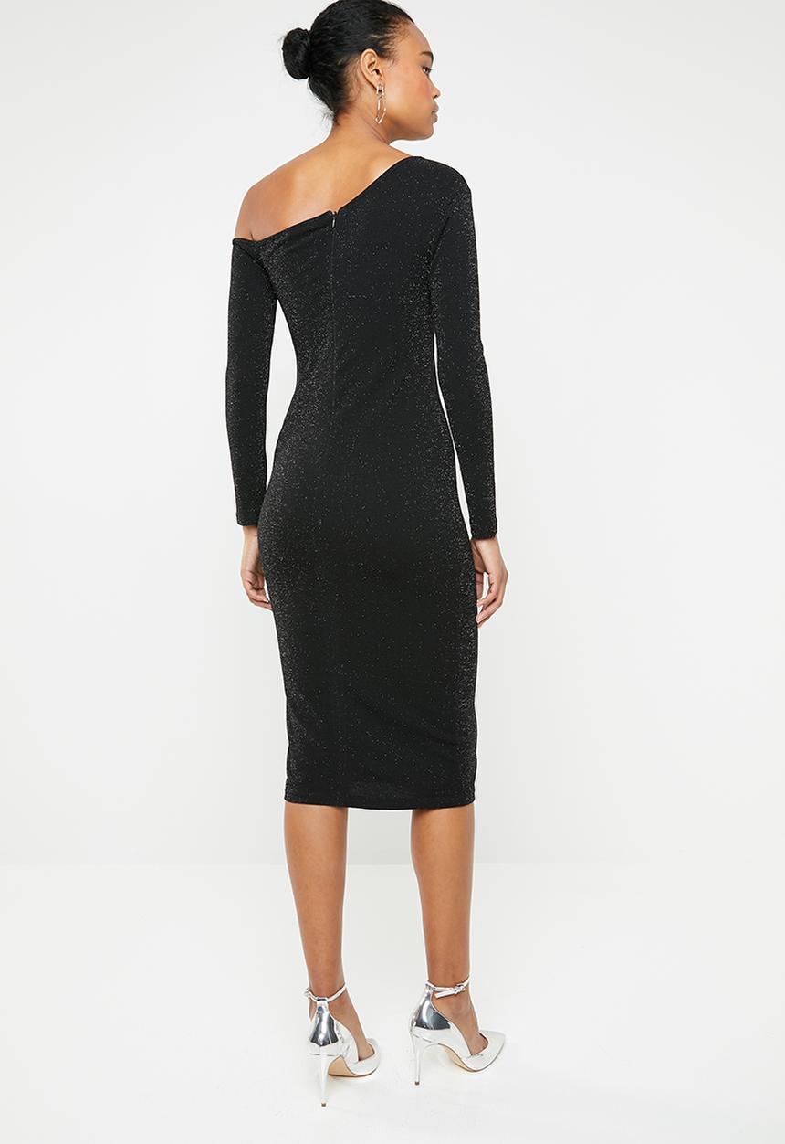 dailyfriday - One shoulder bodycon - black