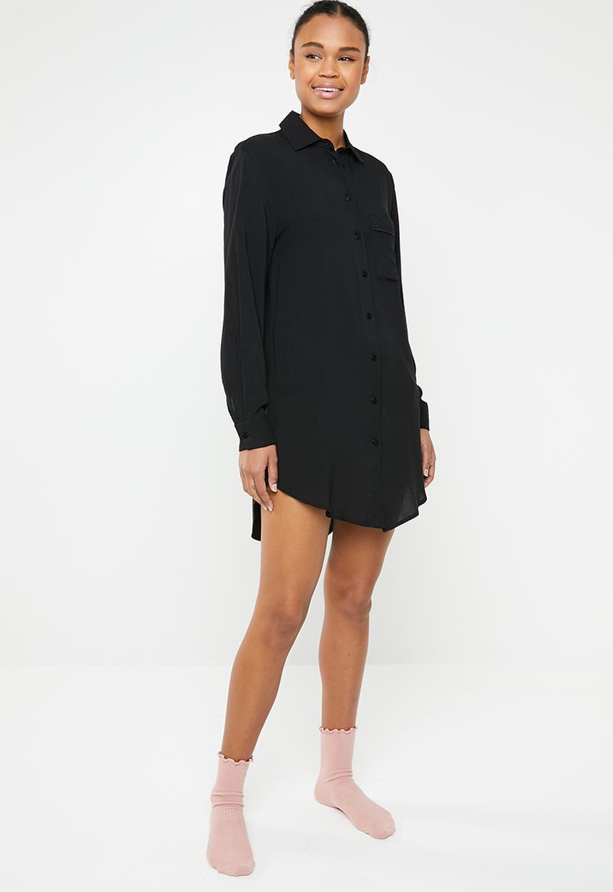 Superbalist - Sleep shirt - black