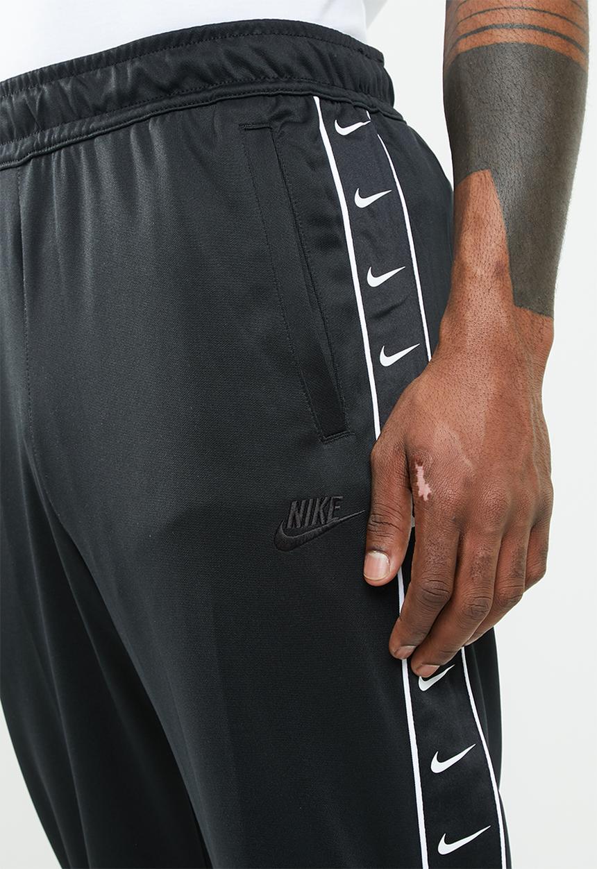 Nike - Hbr Pant - black & white 