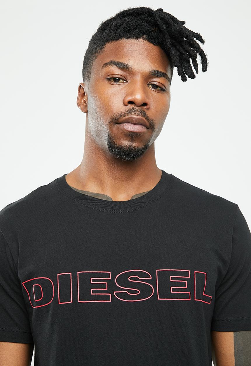 Diesel  - Umlt-jake short sleeve tee - black