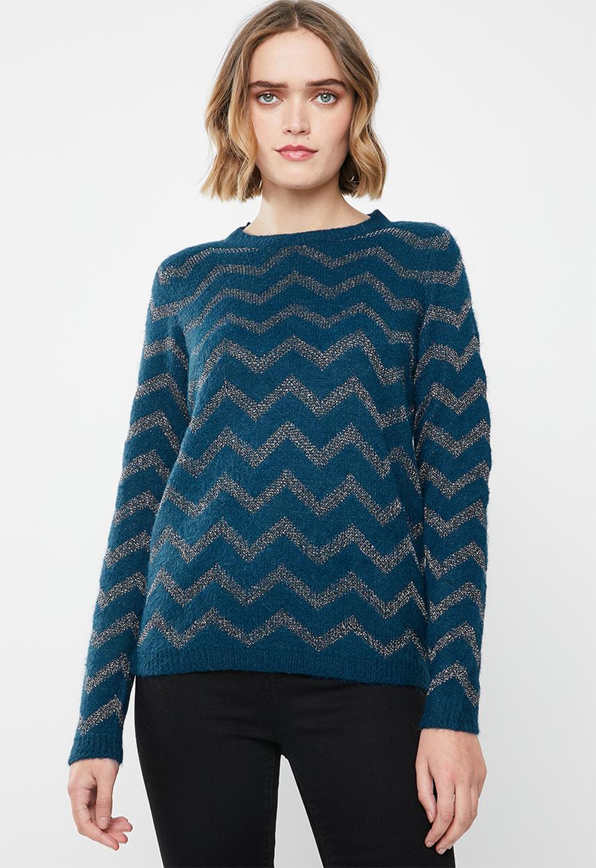 Vero Moda - Long sleeve knit - blue