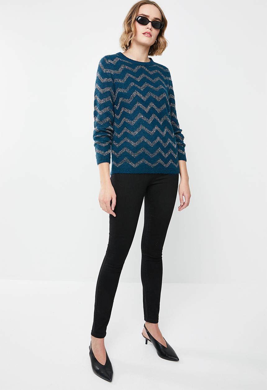 Vero Moda - Long sleeve knit - blue
