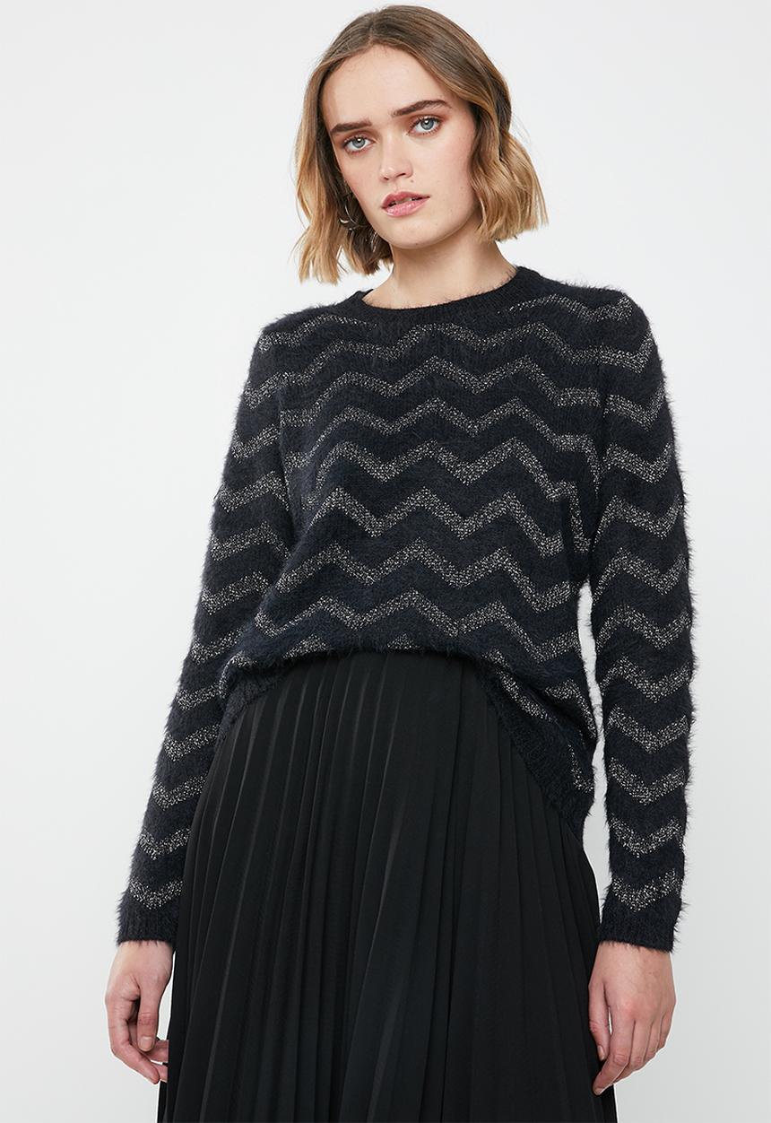 Vero Moda - Long sleeve knit - navy