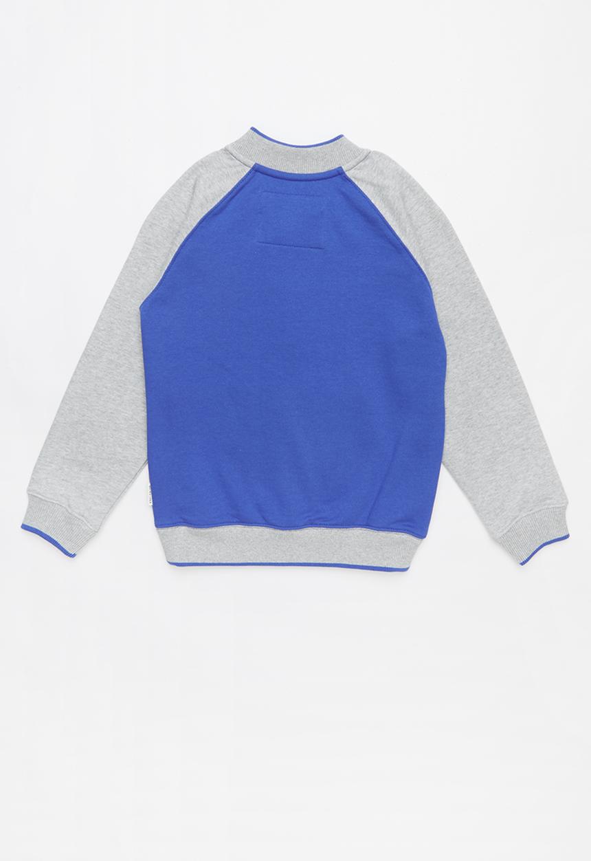 Quiksilver - Power slash bomber youth - grey & blue