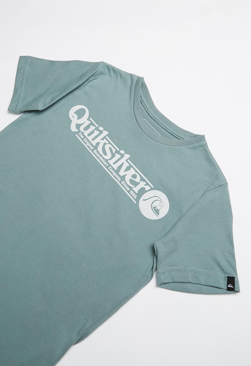 Quiksilver - Art tickle short sleeve youth - green