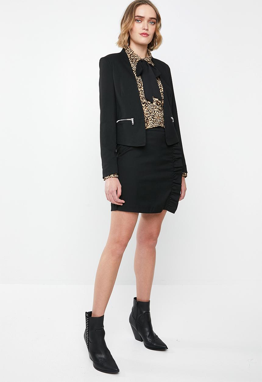 Vero Moda - Ylva short skirt - black