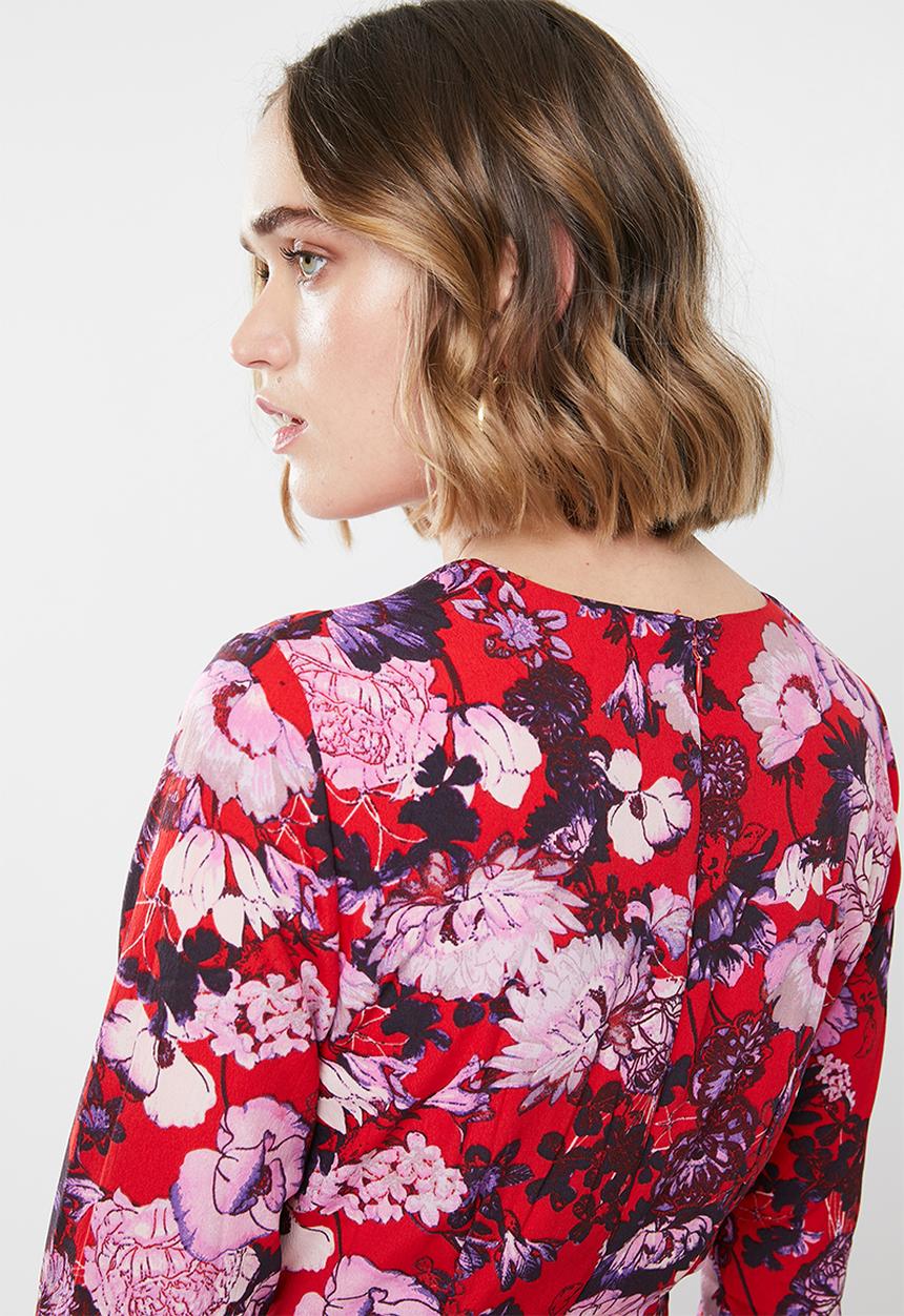 Vero Moda - Marlene short dress - red