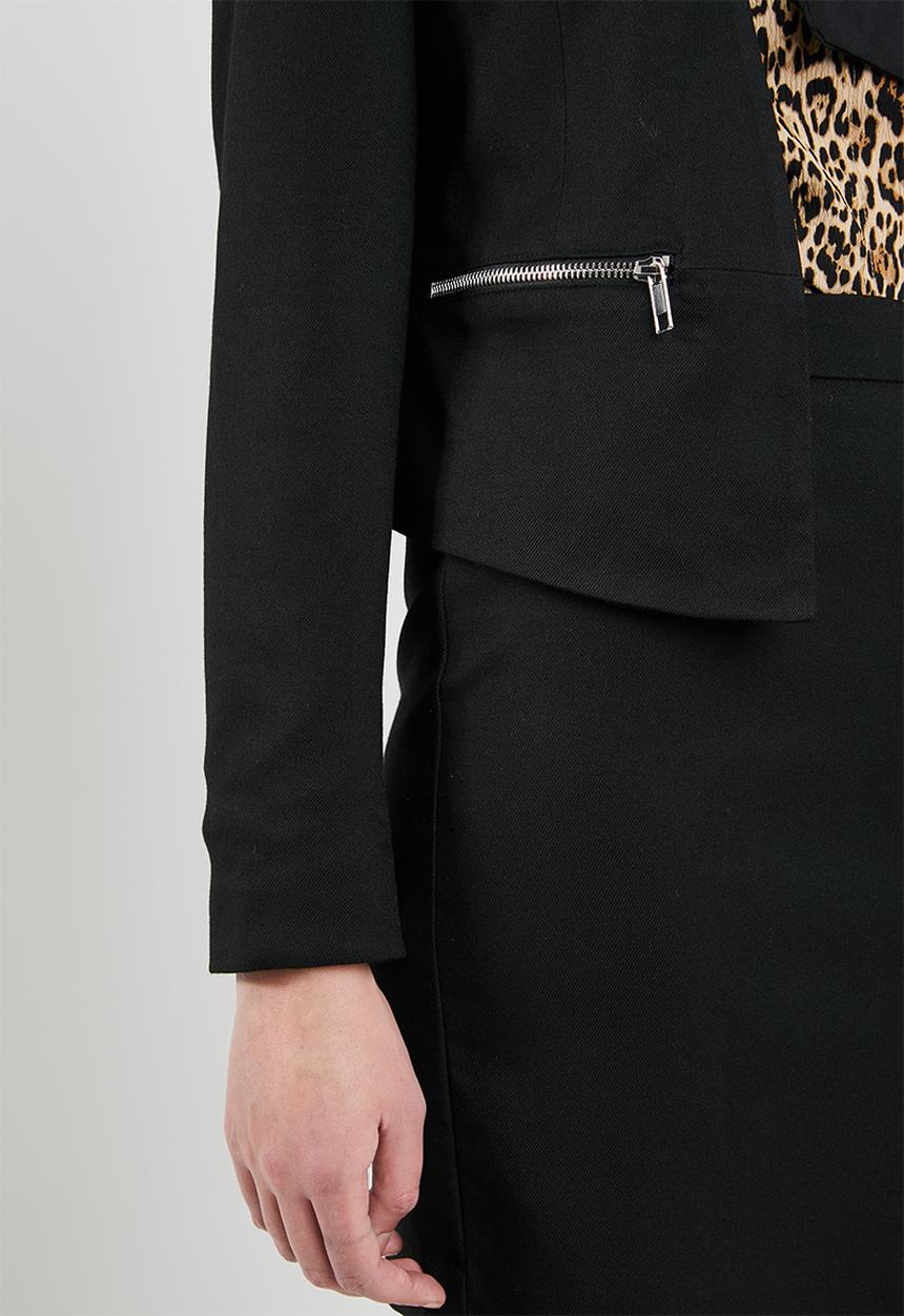 Vero Moda - Ylva long sleeve blazer - black