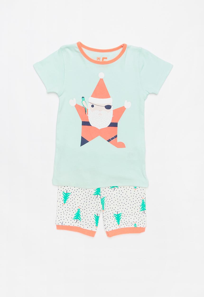 Cotton On - Joshua short sleeve pyjama set-  - multi 