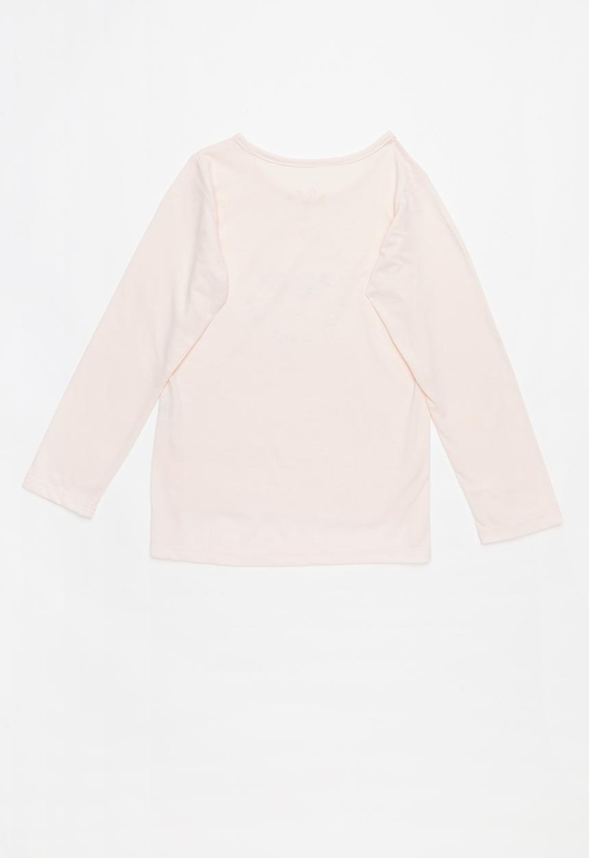 Roxy - Shape and shadow a long sleeve tee - pink