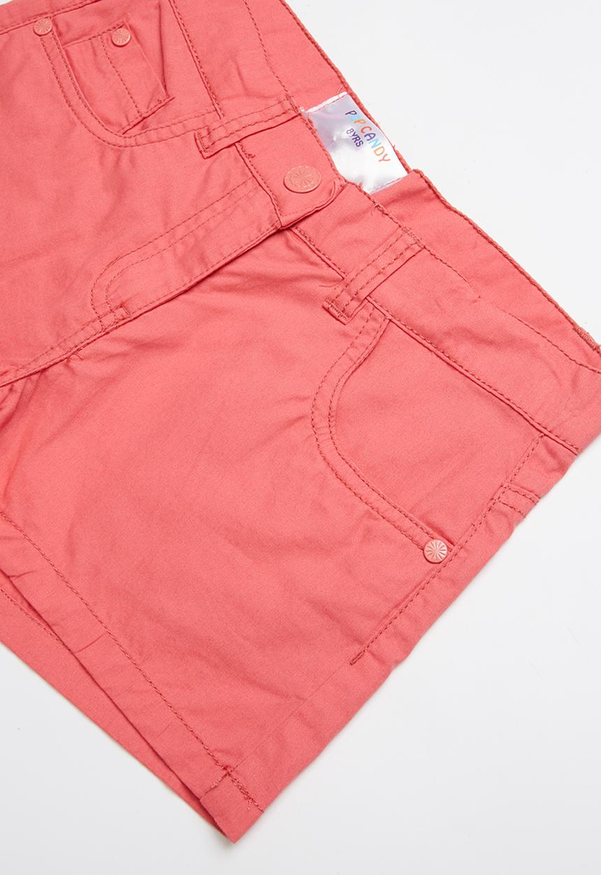 Pop Candy - Girls twill shorts - pink