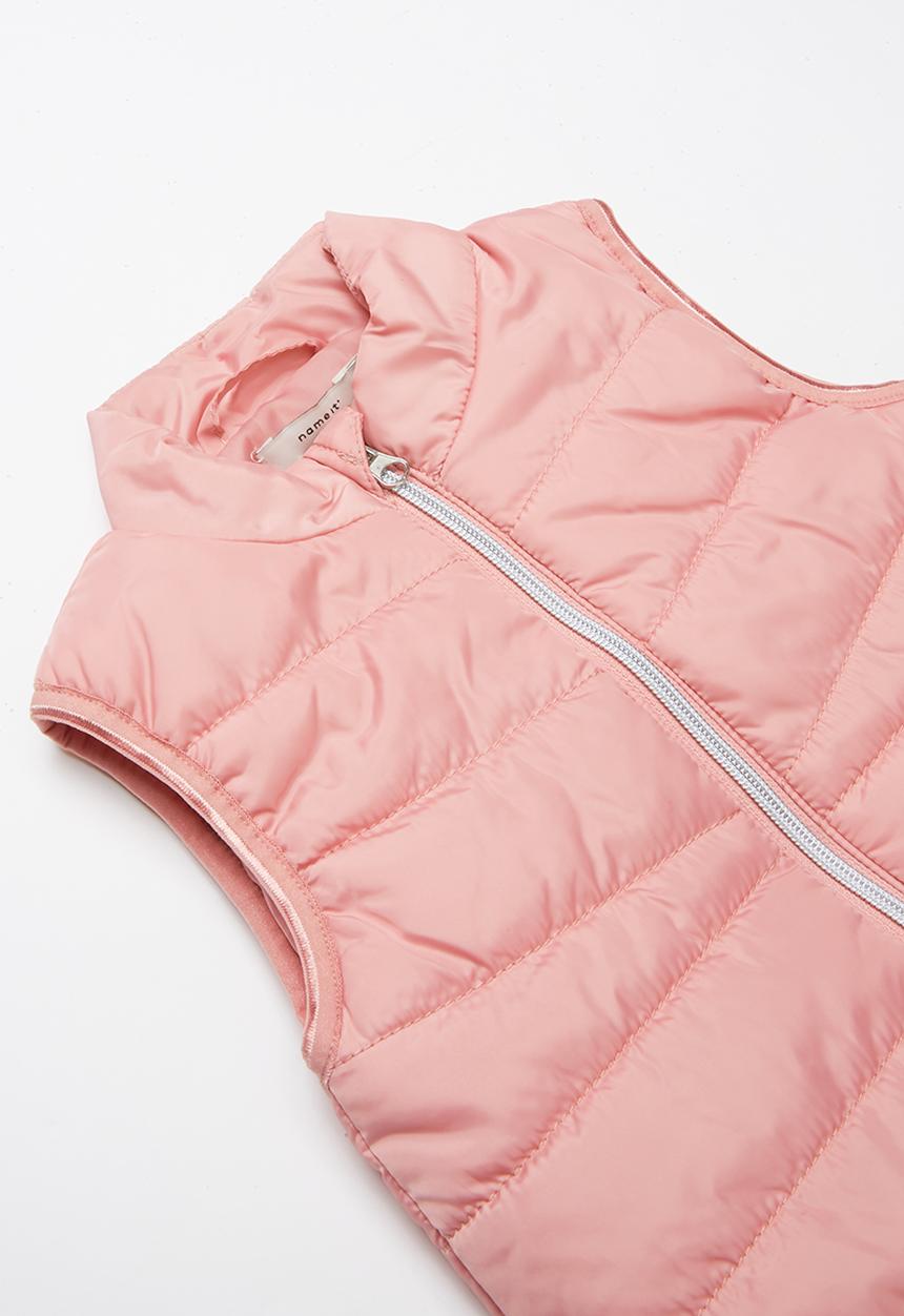Name It - Lane puffer vest jacket - pink