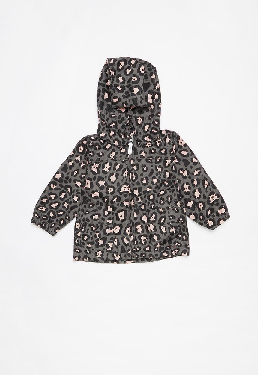 Name It - Mello leopard print parka jacket - multi 
