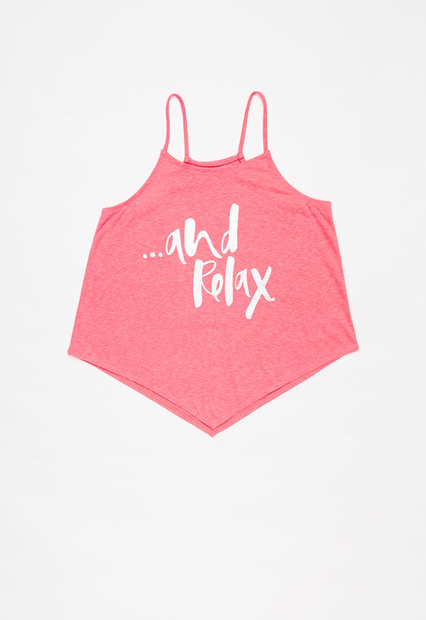 MINOTI - Beachy print top - pink