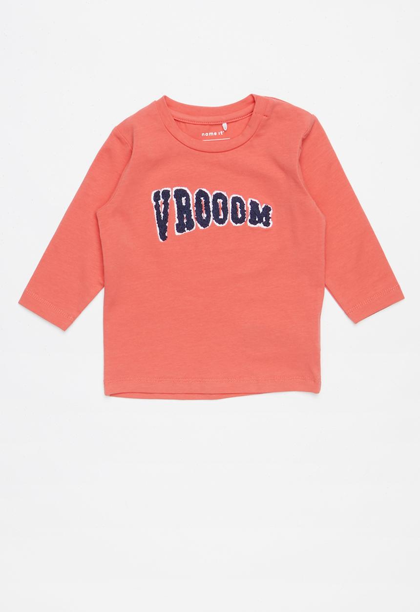 Name It - Mermosso long sleeve top - red