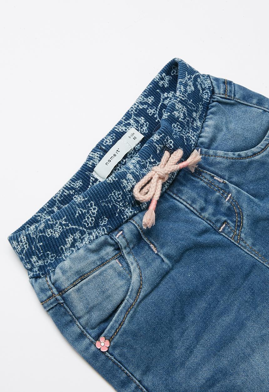 Name It - Tora draw cord jegging pants - blue