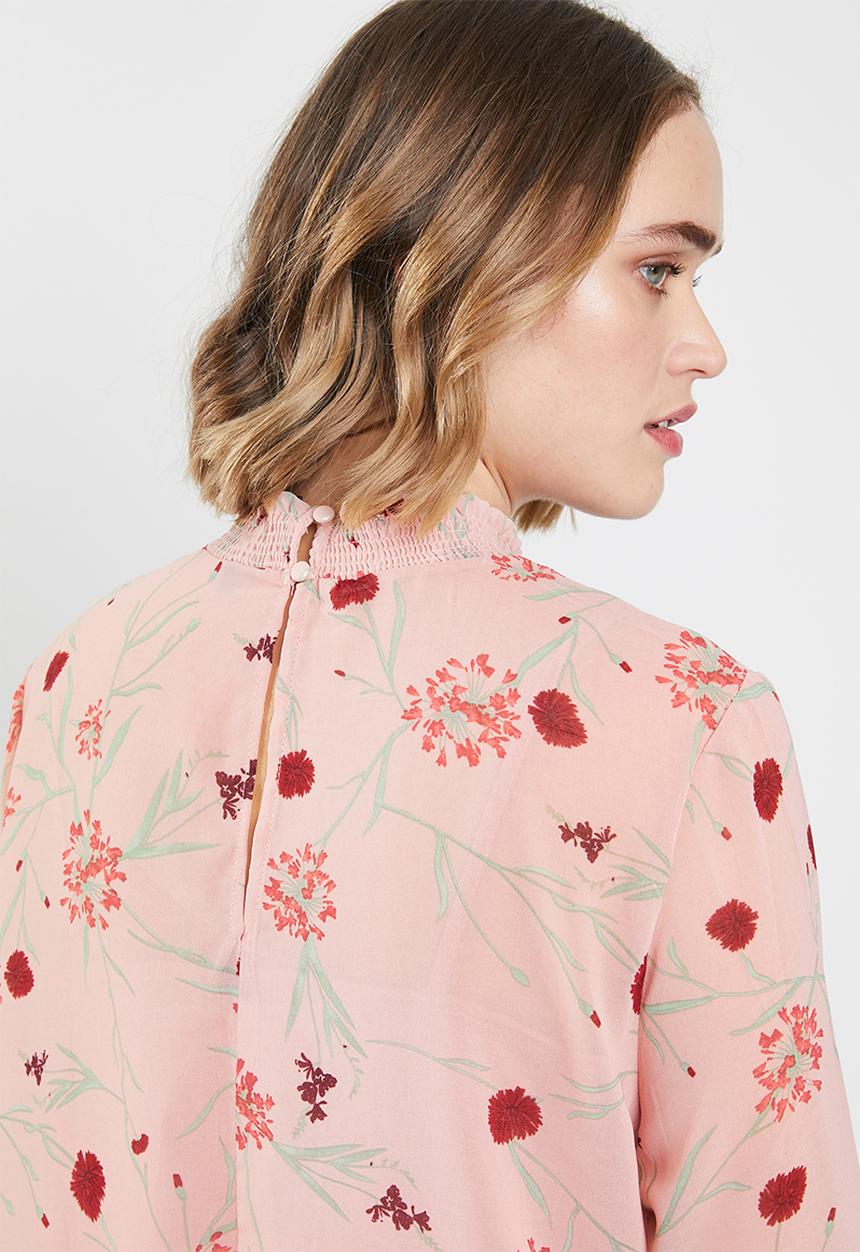 Vero Moda - Becca long sleeve top - pink 