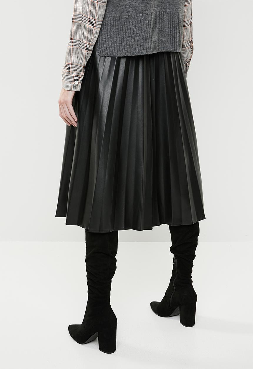 Superbalist - Pleated skirt - black