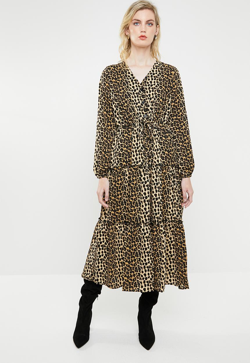 Vero Moda - Leo maxi dress - black & neutral