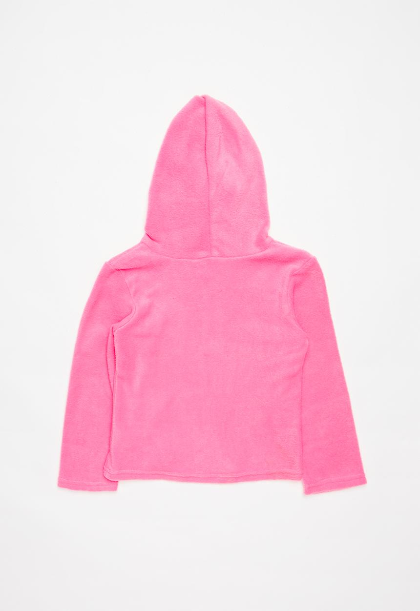 Pop Candy - Printed fleece hoodie - pink 