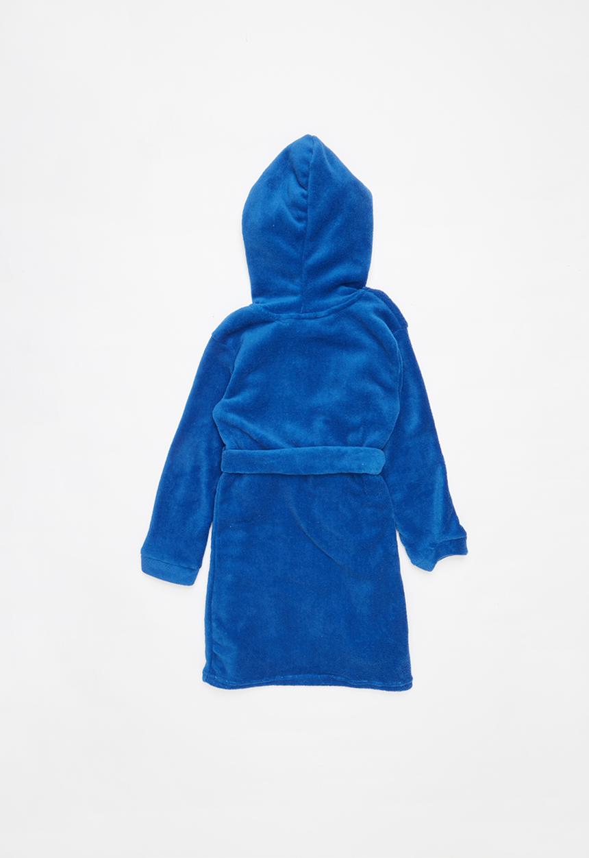 Pop Candy - Plain fleece gown - blue 