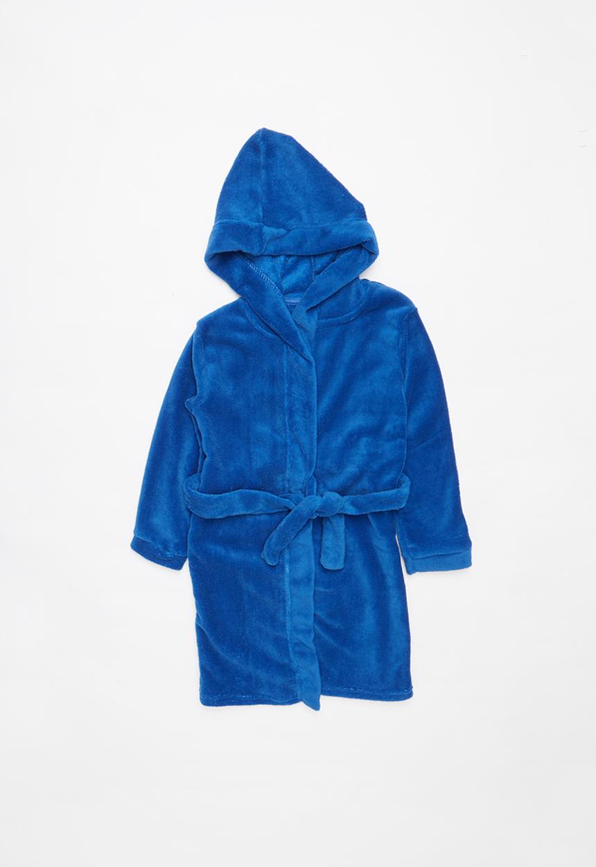 Pop Candy - Plain fleece gown - blue 