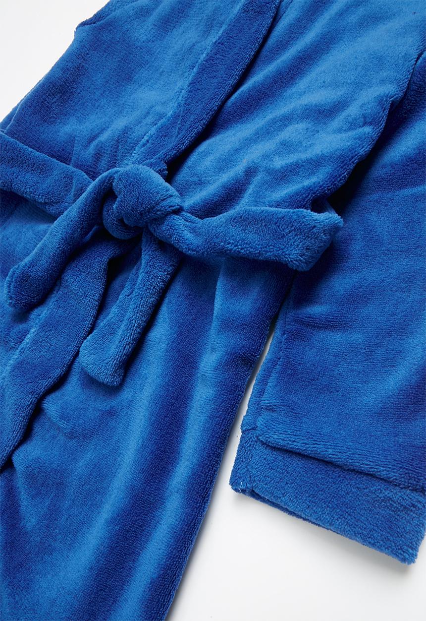 Pop Candy - Plain fleece gown - blue 