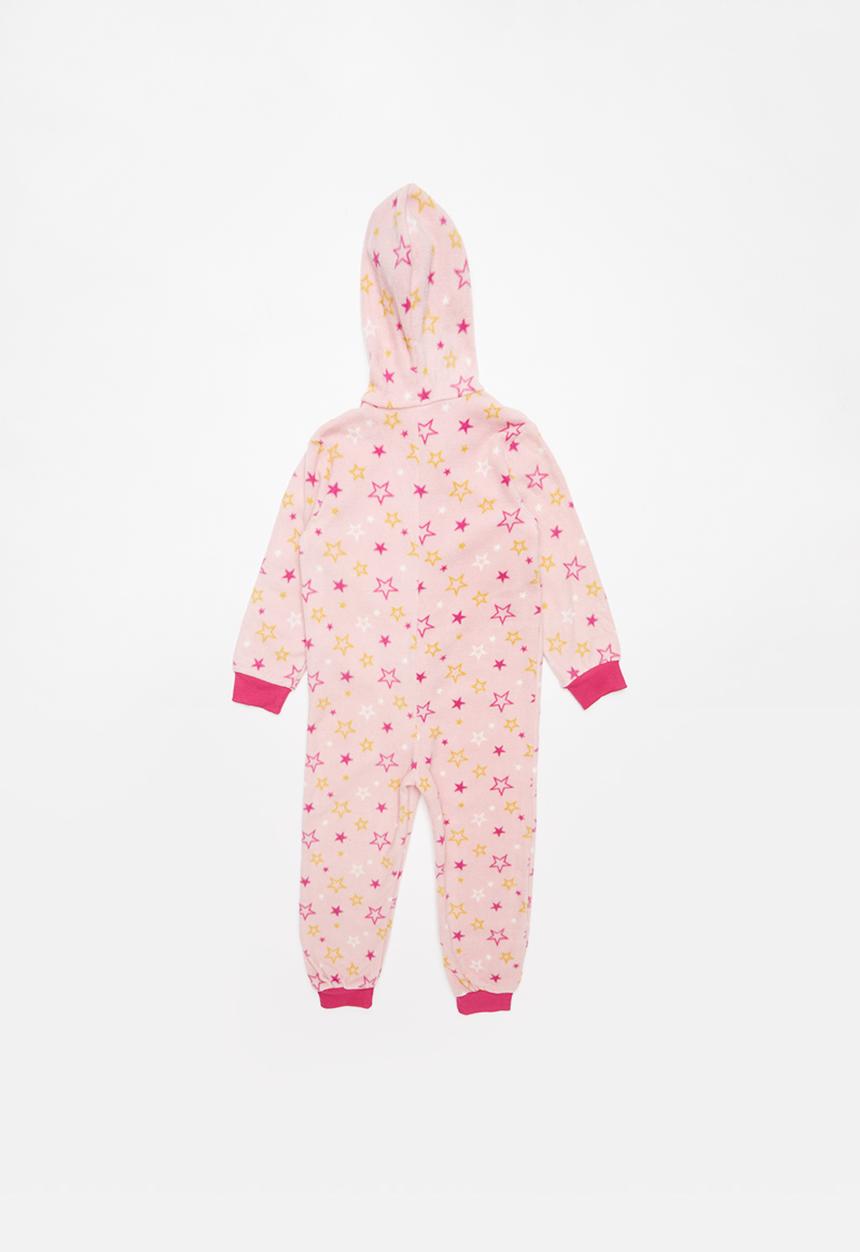 Pop Candy - Star printed onesie - pink 