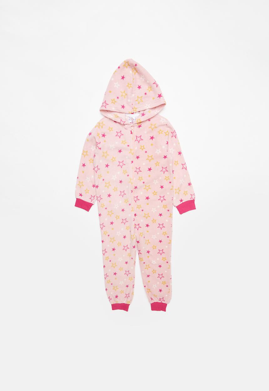 Pop Candy - Star printed onesie - pink 
