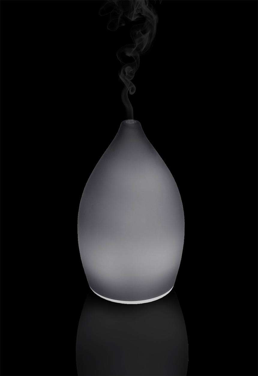 Aura - Iridescent diffuser - smoke