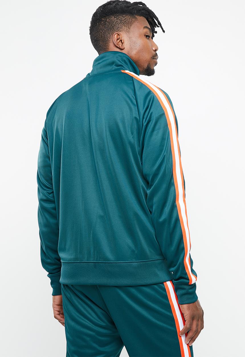 Nike - Nsw he jacket n98 tribute - green & white