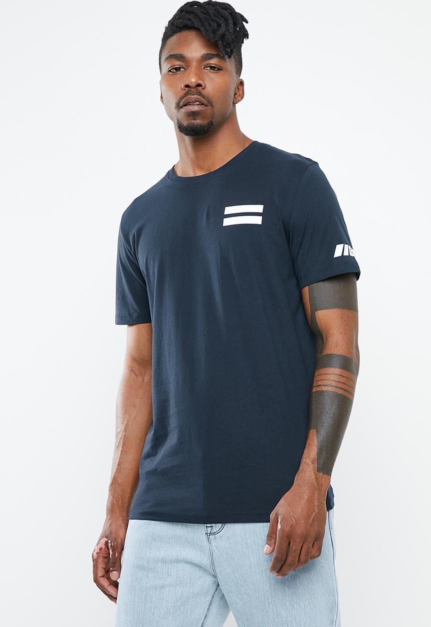 Jack & Jones - Jeppes tee - navy
