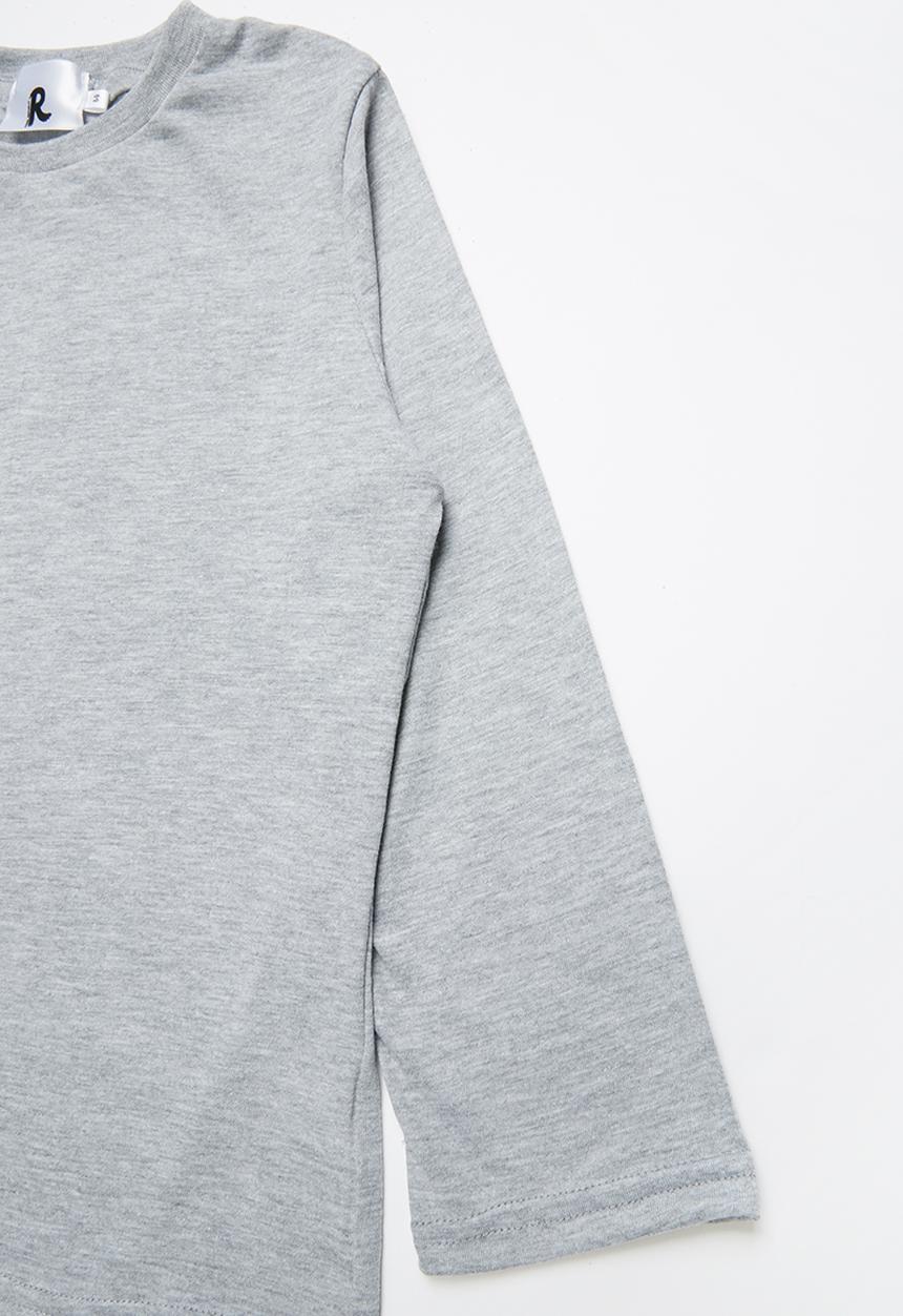Rebel Republic - 2 Pack long sleeve top - grey & black